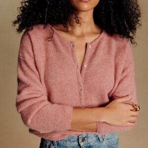 Sezane Gaspard Cardigan Rosewood - Size S